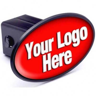 Uni-Dome Oval Hitch Cover | bpFull Color Domed Hitch Cover