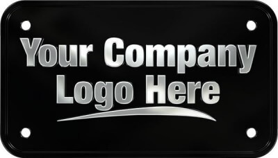 Raised Plastic Motorcycle Plate | bpRaised Plastic Motorcycle Plate