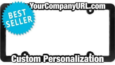 Raised Plastic License Plate Frame | Raised Plastic Frame