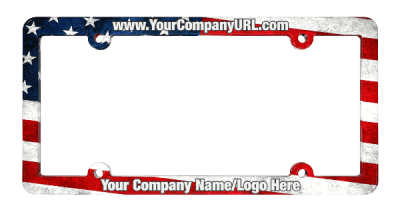 Full Color Plastic License Plate Frame | FullColorLPF