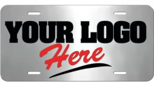 Full Color Acrylic License Plate | Laser Etched Acrylic License Plate
