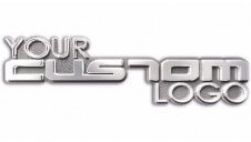Plastic Chrome Plated Trunk Emblems