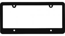 Blank Plastic License Plate Frames | Blank E